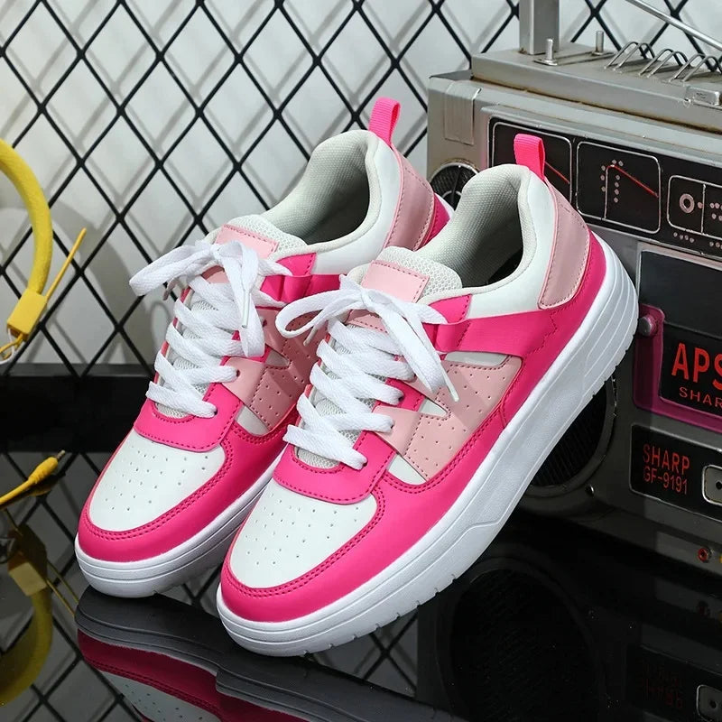 35,36,37 Zapatillas estilo mujer cómodas para exteriores, informales, con suela gruesa y suave, estilo moderno, transpirables, versión mejorada.