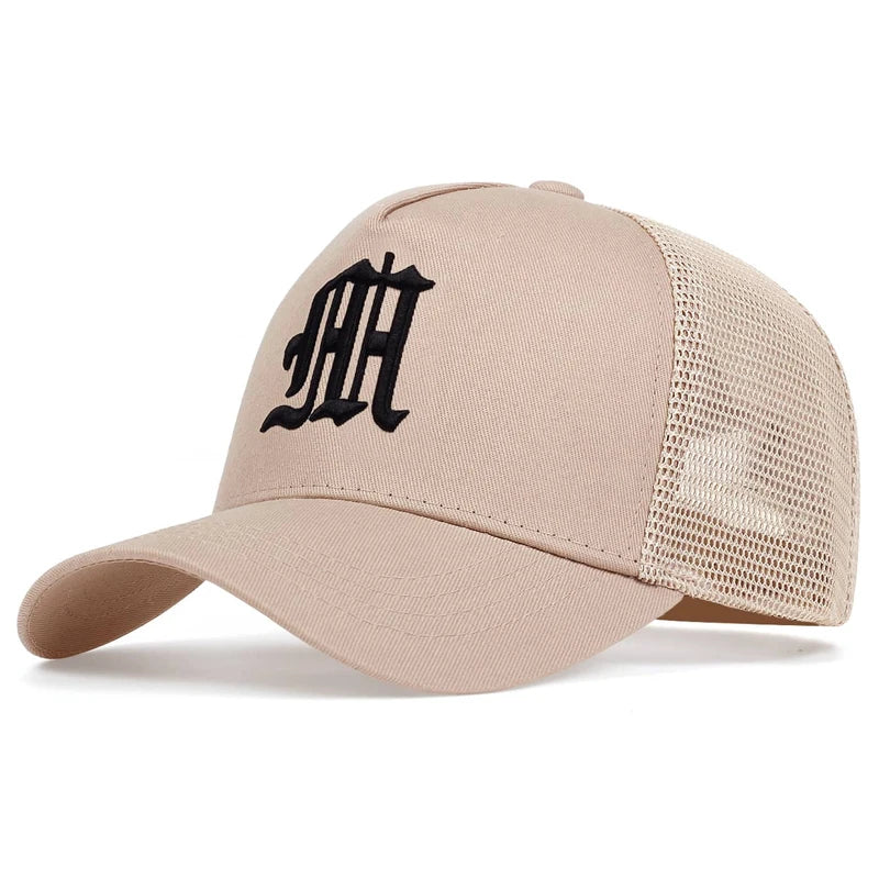 Gorras con bordado de letras Unisex, sombreros informales ajustables para exteriores