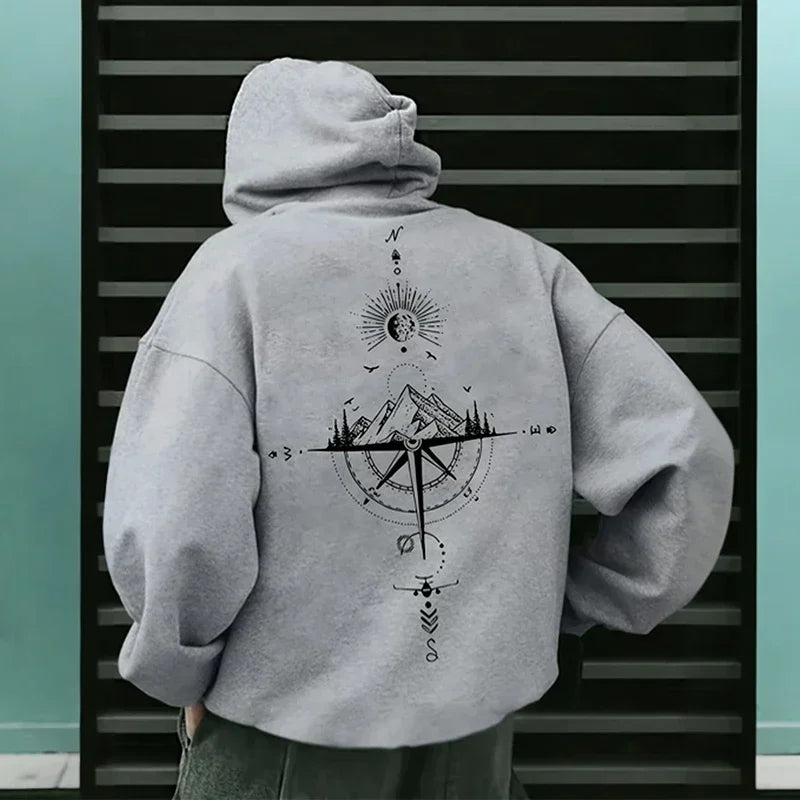 Sudaderas con capucha para hombre, sudaderas con capucha de manga larga de alta calidad, tops deportivos informales para primavera y otoño, ropa para hombre