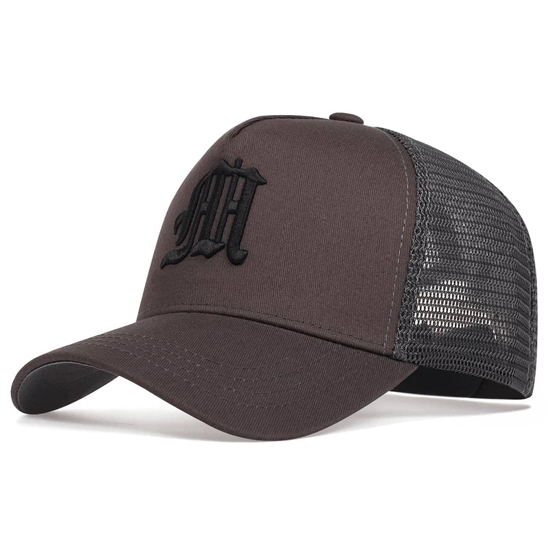 Gorras con bordado de letras Unisex, sombreros informales ajustables para exteriores