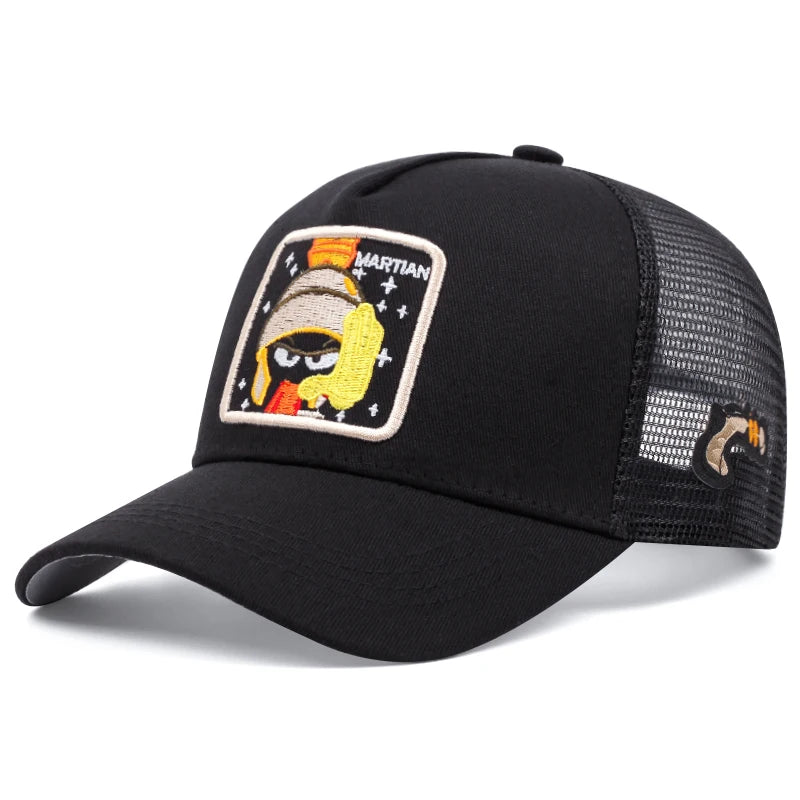 Gorra de béisbol de dibujos animados de moda