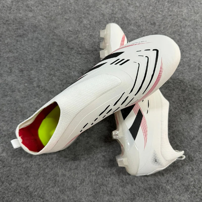 Botas de fútbol, para entrenamiento en interiores, antideslizantes, ultraligeras