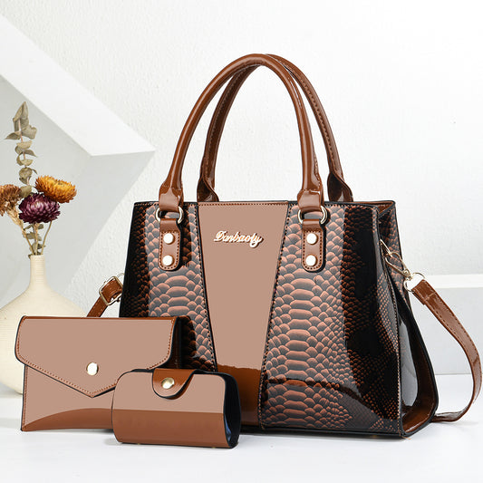 Bolso tote bandolera moderno de gran capacidad