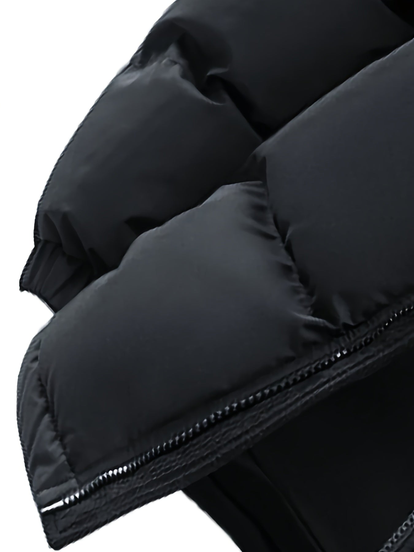 Nueva chaqueta de moda con detalles de panel de corduroy. Este estilo de pareja con forro y capucha cuenta con aislamiento reforzado para el calor y un ajuste suelto, perfecto como capa exterior de invierno
