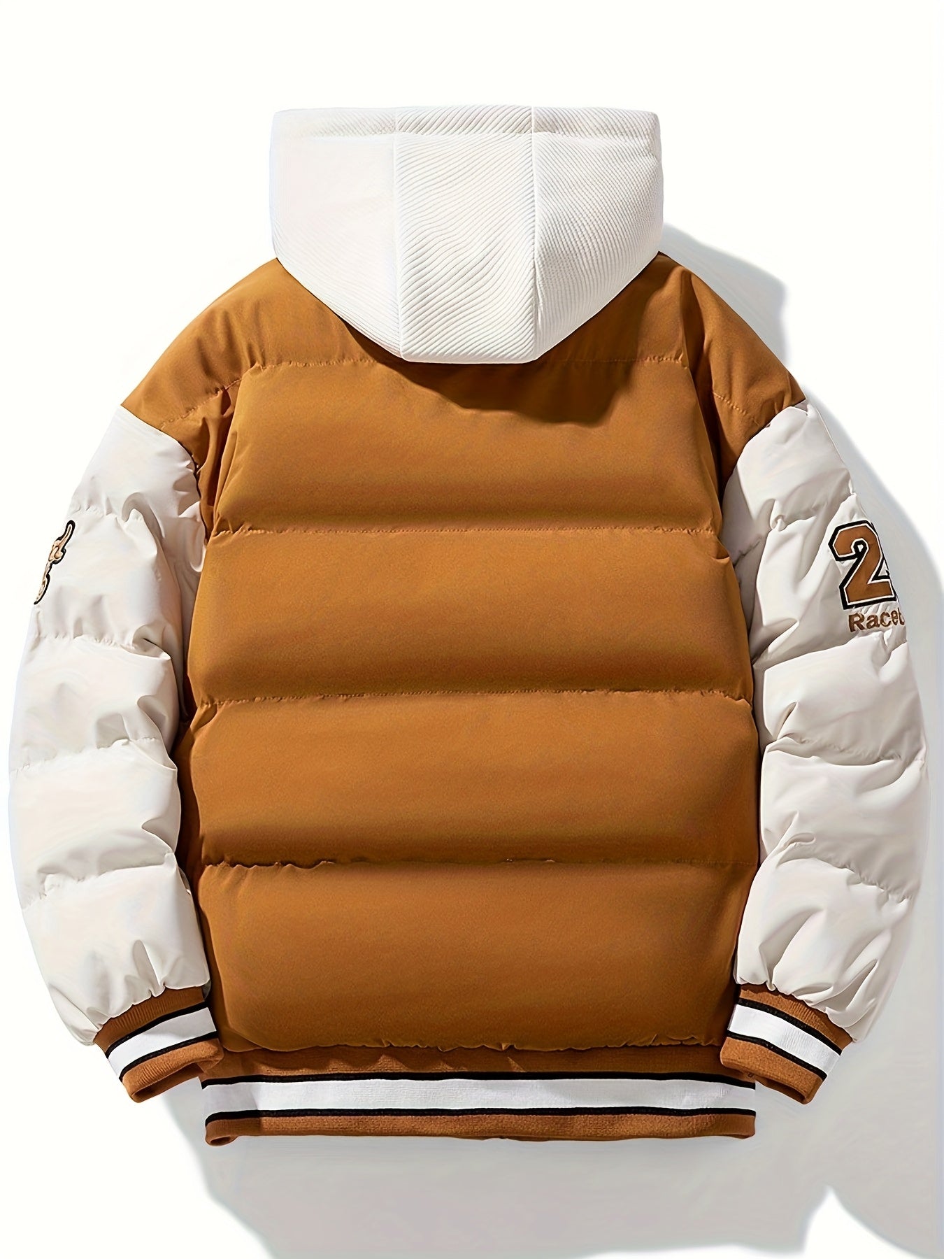 Chaqueta de Invierno para Hombre Dos en 1 con Cierre Completo y Cuello Con Capucha - Ropa Térmica Pesada, Abrigo Largo Entallado al 100% Zippeable