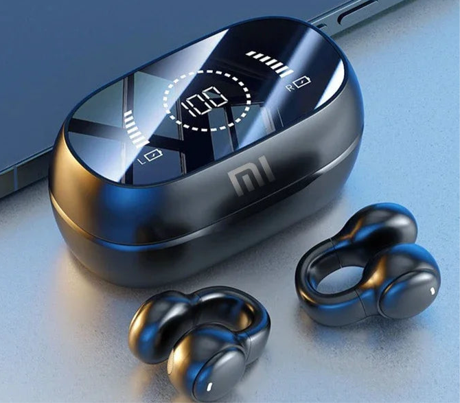 Auriculares inalámbricos XIAOMI M47 con Bluetooth, auriculares con reducción de ruido y carga, auriculares de conducción ósea deportivos con micrófono gratis