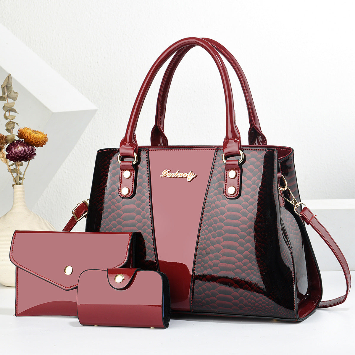 Bolso tote bandolera moderno de gran capacidad