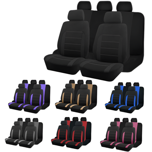 Fundas de asiento de coche , tamaño universal, aptas para la mayoría de coches, SUV, camiones, furgonetas, accesorios para coche, fundas de asiento interior para coche, juego completo