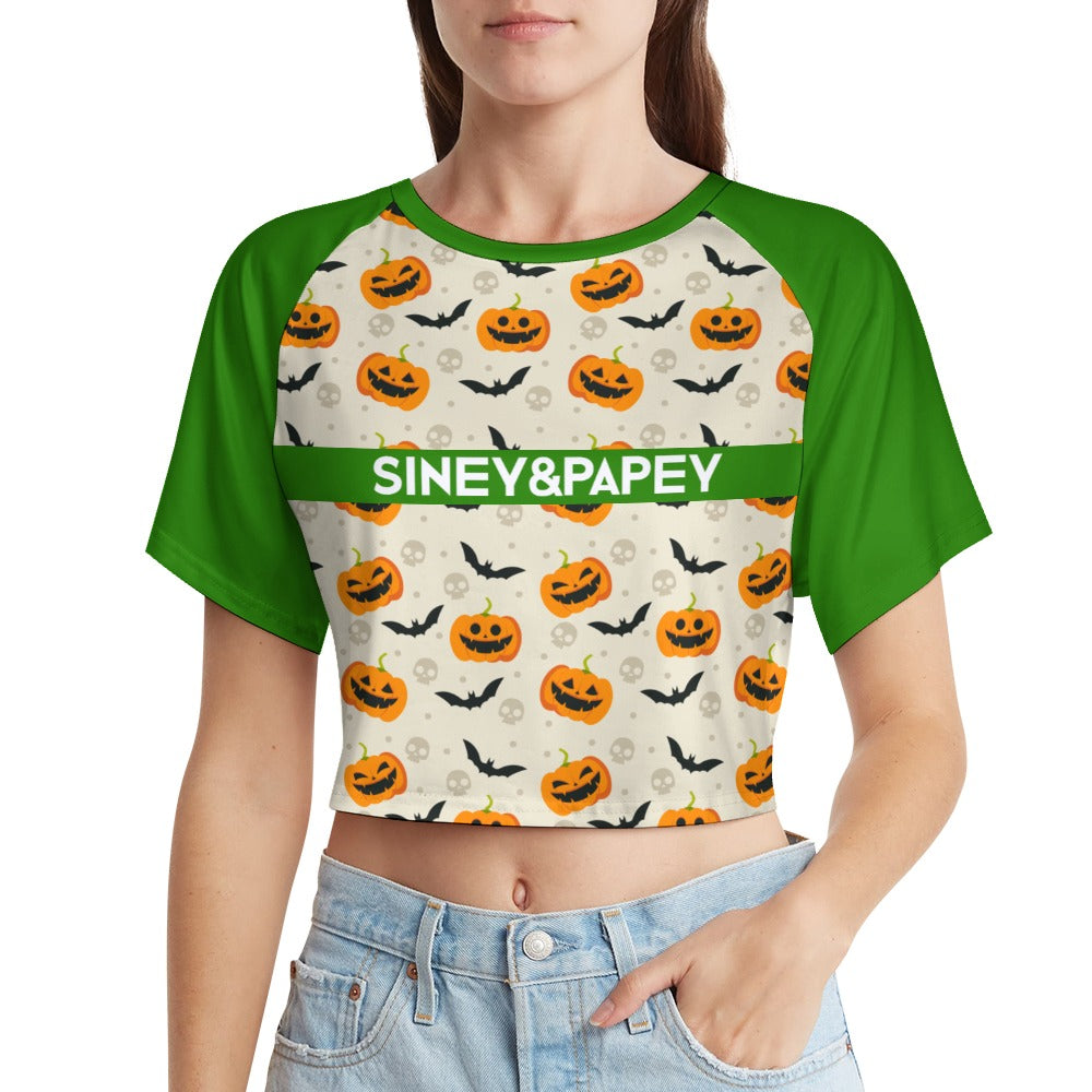Camiseta de manga corta y ombligo al descubierto