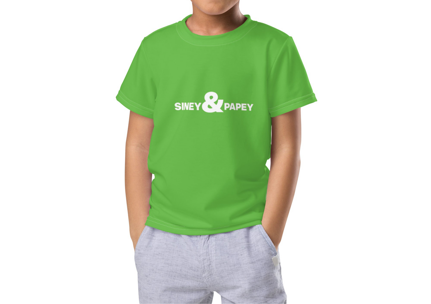 Camiseta cuello redondo niño