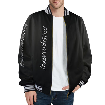 Nueva chaqueta siney&papey para hombre con estampado de perrito en la espalda