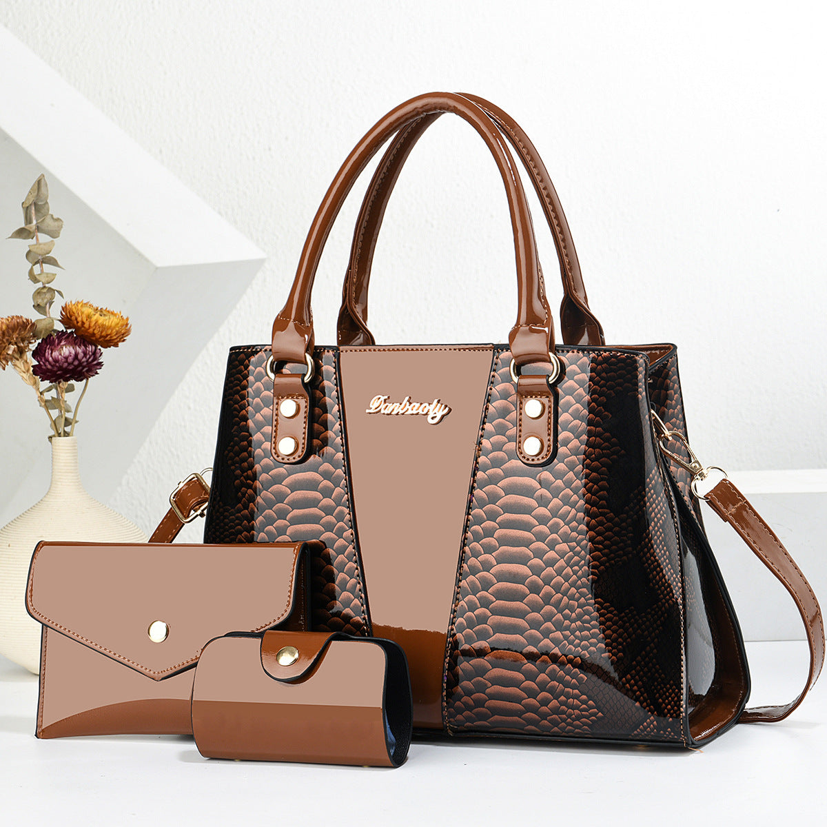 Bolso tote bandolera moderno de gran capacidad