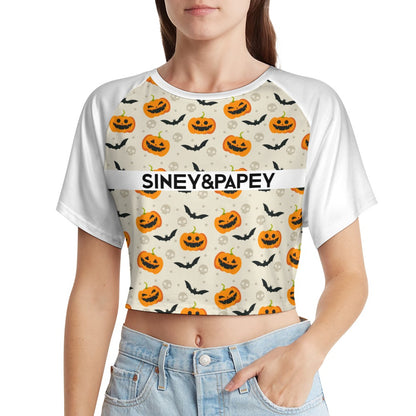 Camiseta de manga corta y ombligo al descubierto