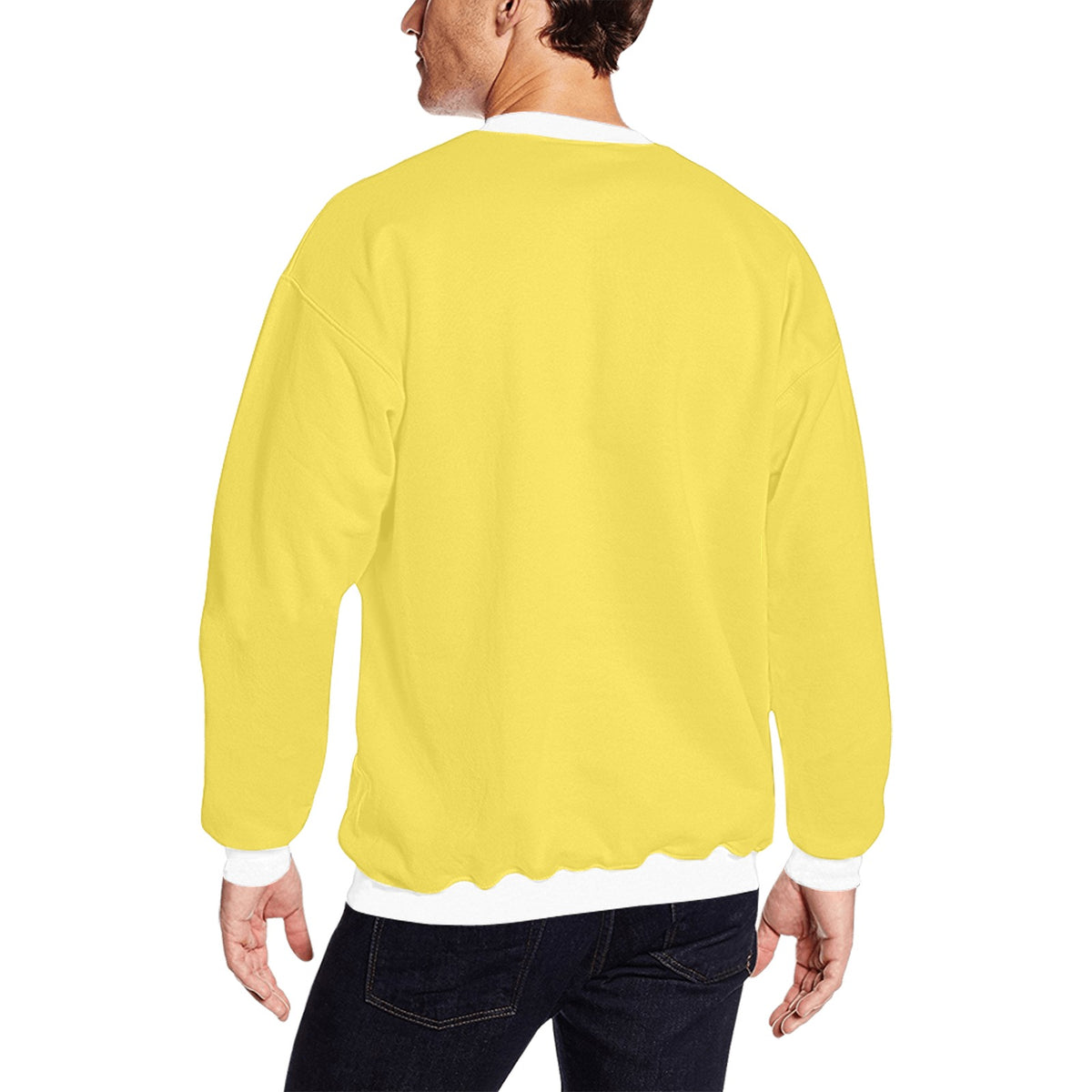Sudadera afelpada para hombre con estampado integral