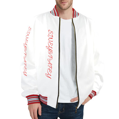 Nueva chaqueta siney&papey para hombre con estampado de perrito en la espalda
