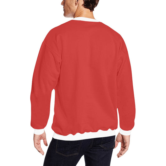 Sudadera afelpada para hombre con estampado integral