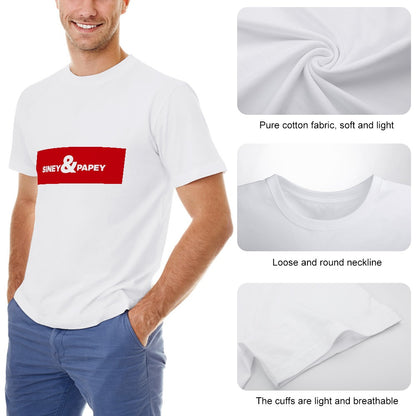 Camiseta de hombre  100% algodon