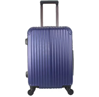 Maleta Avión Equipaje de Mano Viaje Cabina Trolley ABS Rígida 4 Ruedas Maleta de cabina rigida con asa telescopica 55x35x20CM