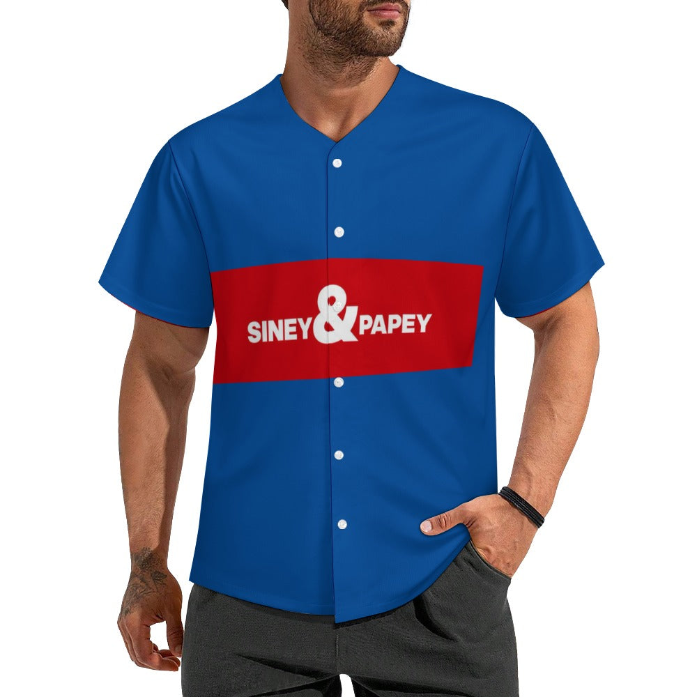 Camisetas de béisbol de marca elegante para hombre