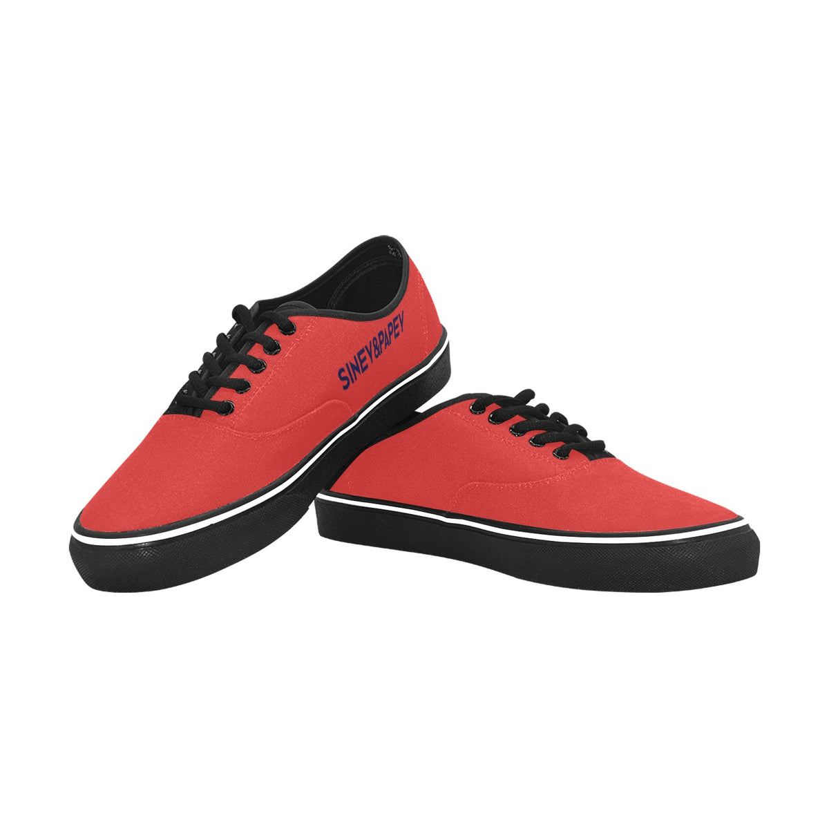 Zapatilla clásica de lona de corte bajo para hombre