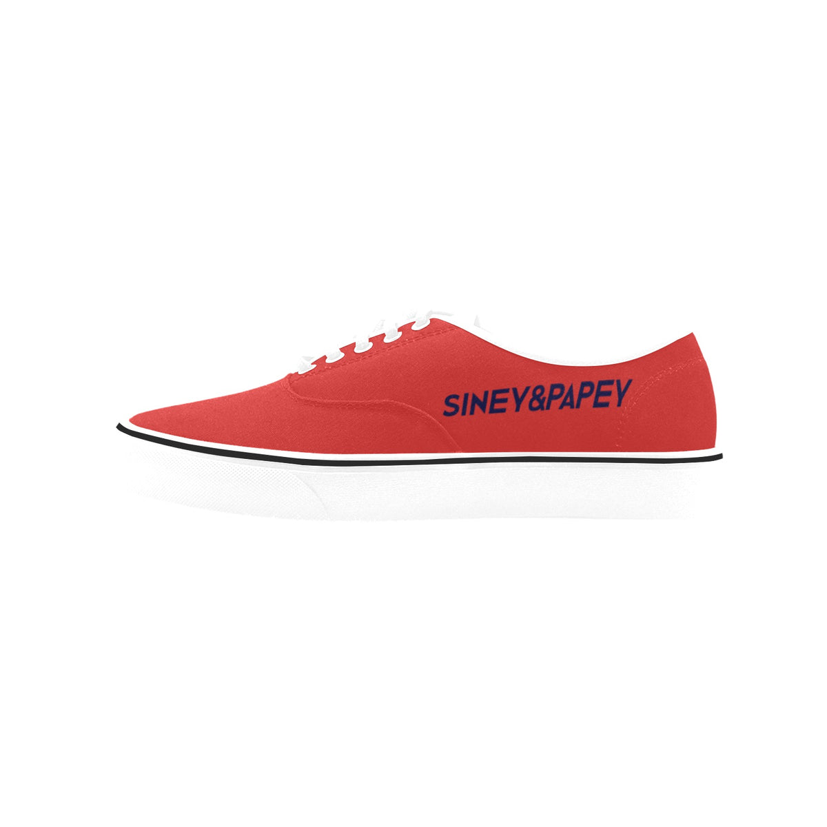 Zapatilla clásica de lona de corte bajo para hombre