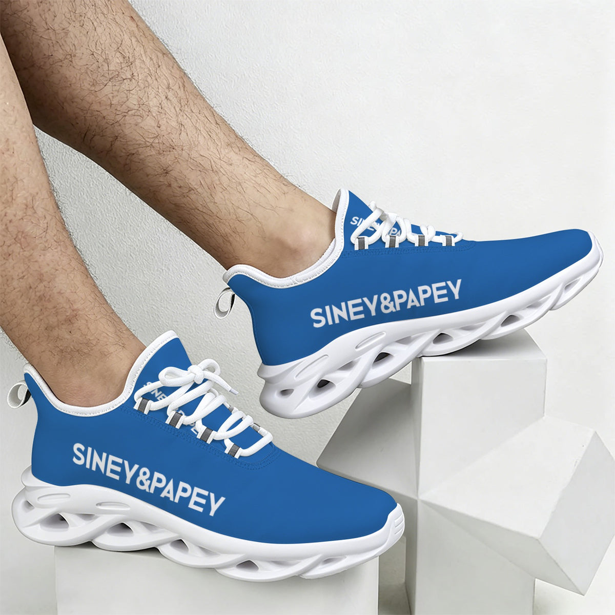Zapatillas para hombre con suela retorcida para deporte y moda