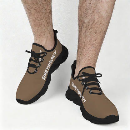 Zapatillas para hombre con suela retorcida para deporte y moda