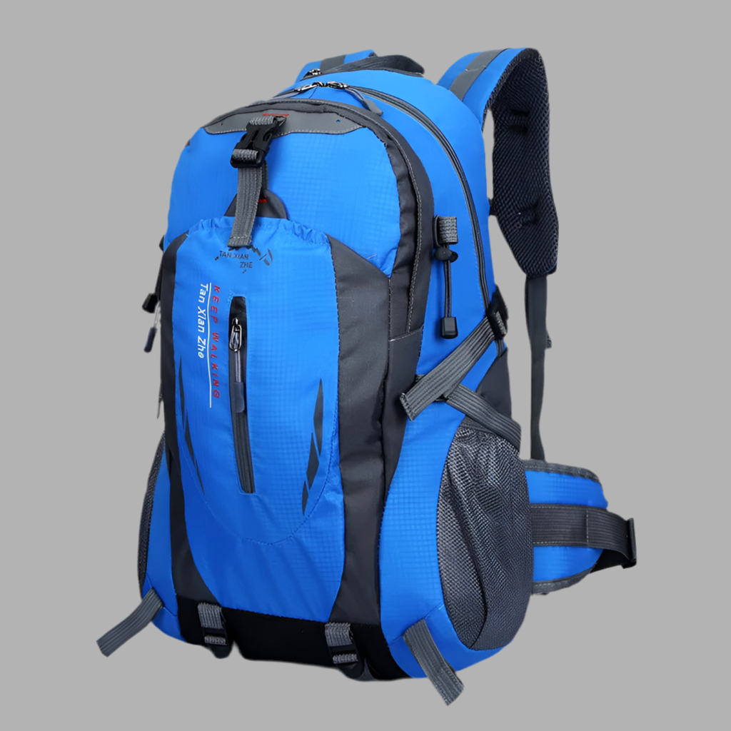 Mochila de senderismo para hombre y mujer, 40 litros, impermeable, para deportes al aire libre, montañismo, escalada, mochila grande para viajes, acampada y trekking