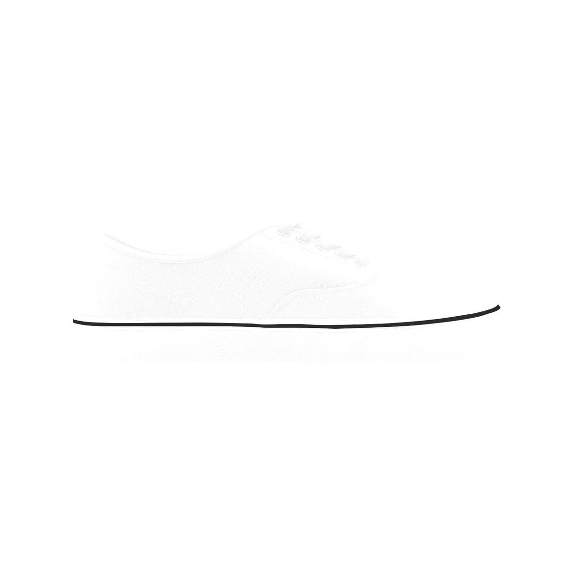 Zapatilla clásica de lona de corte bajo para hombre