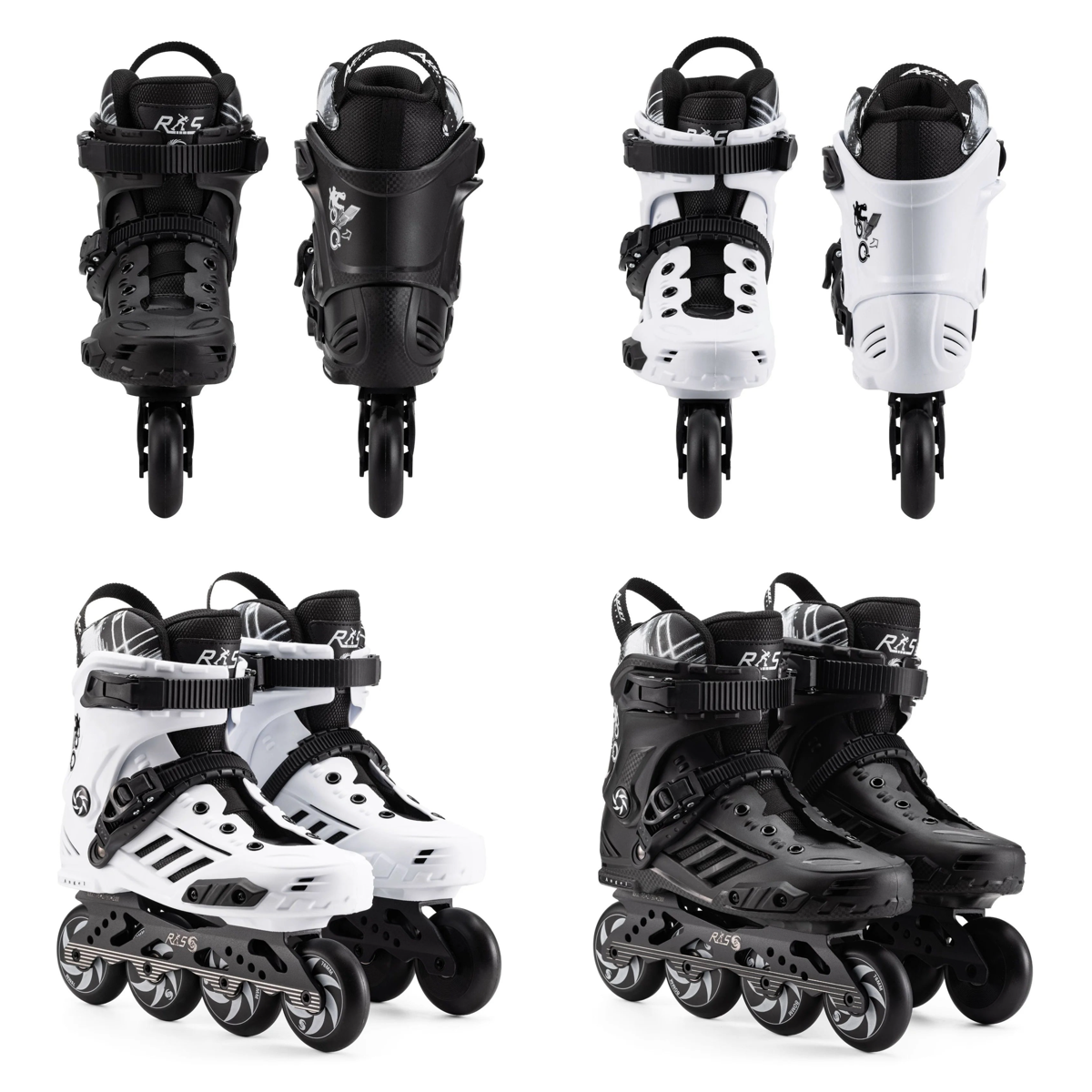 Chaussures de skate en ligne professionnelles pour hommes et femmes, patins à roulettes à 4 roues pour adultes, chaussures de patinage de vitesse de course avec 4 roues