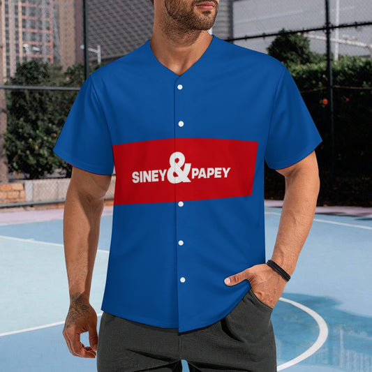 Camisetas de béisbol de marca elegante para hombre