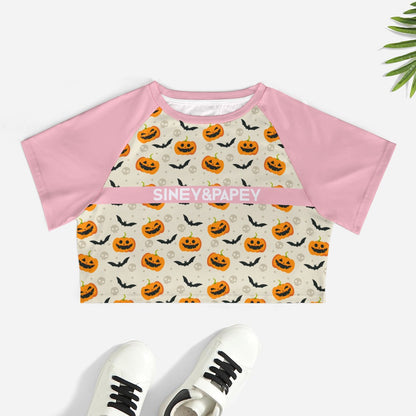 Camiseta de manga corta y ombligo al descubierto