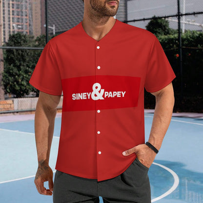 Camisetas de béisbol de marca elegante para hombre