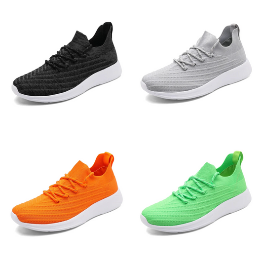 2024 Professional Men Women Running Shoes High Quality Orange Lightweight Breathable Outdoor Sports Shoes