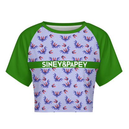 Camiseta de manga corta y ombligo al descubierto