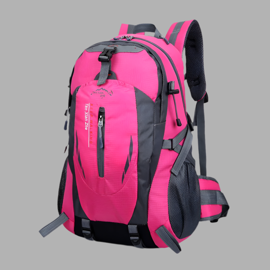 Mochila de senderismo para hombre y mujer, 40 litros, impermeable, para deportes al aire libre, montañismo, escalada, mochila grande para viajes, acampada y trekking