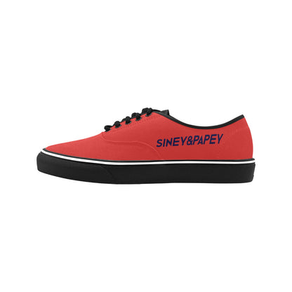 Zapatilla clásica de lona de corte bajo para hombre