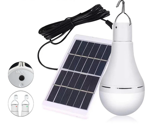Lámpara solar LED para exteriores, impermeable, portátil, para jardín, luz colgante, para senderismo, pesca, luces de emergencia