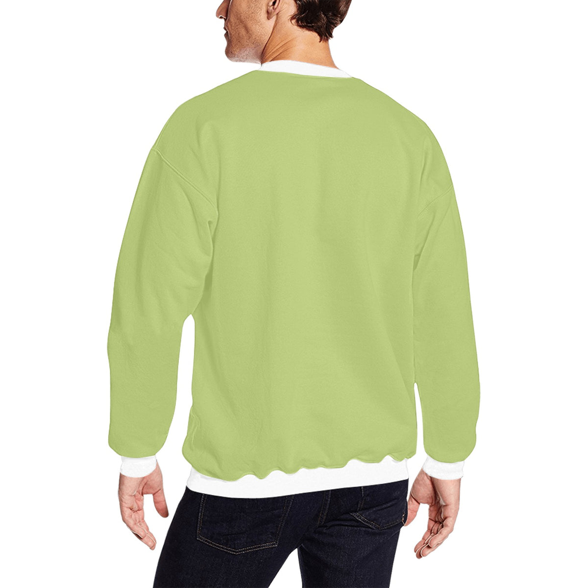 Sudadera afelpada para hombre con estampado integral