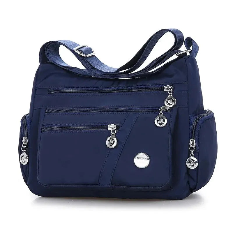 Bolso impermeable de nailon para mujer, bandoleras para mujer, bolso de hombro de viaje de gran capacidad, bolsos informales de alta calidad