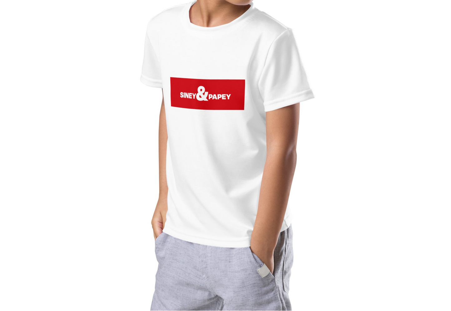 Camiseta cuello redondo niño