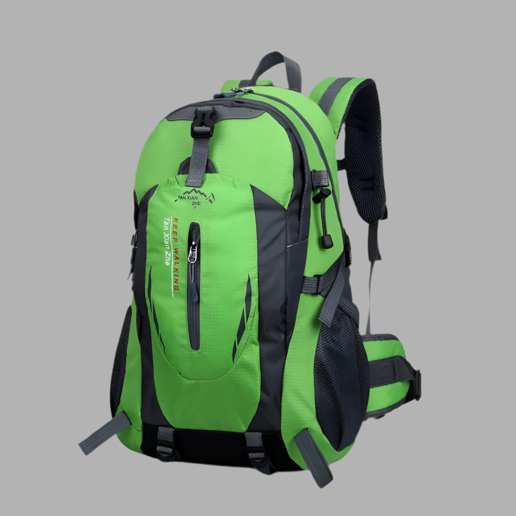 Mochila de senderismo para hombre y mujer, 40 litros, impermeable, para deportes al aire libre, montañismo, escalada, mochila grande para viajes, acampada y trekking