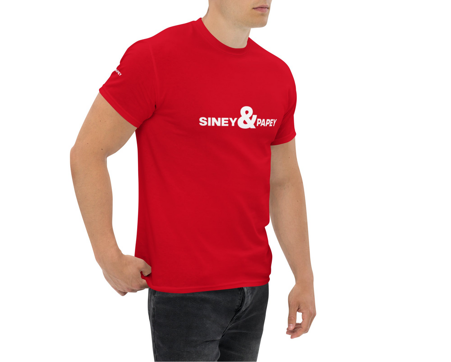 Camiseta clásica para hombres , camiseta de nueva marca