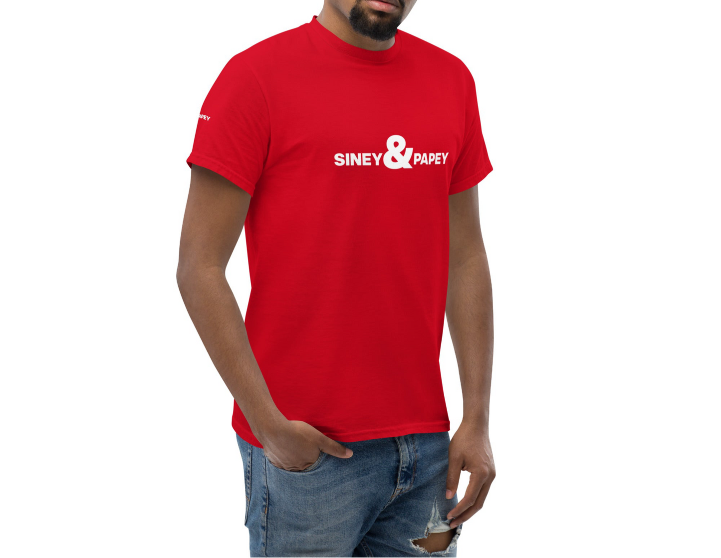 Camiseta clásica para hombres , camiseta de nueva marca