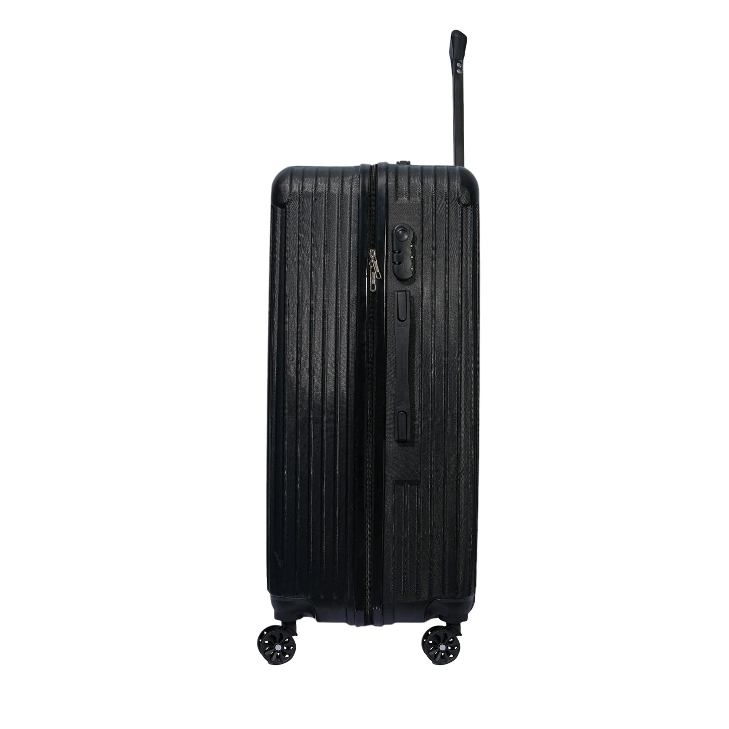 Juego de 3 Maletas de Viaje Set Trolley Abs Semirigidas con Cerradura Combinación 4 Ruedas Dobles