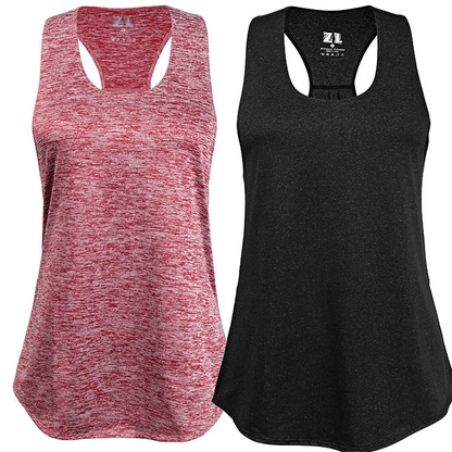 Camiseta de yoga sin mangas para mujer, de secado rápido, transpirable, para correr, deportes, sin mangas, para fitness, gimnasio, entrenamiento, camiseta de yoga