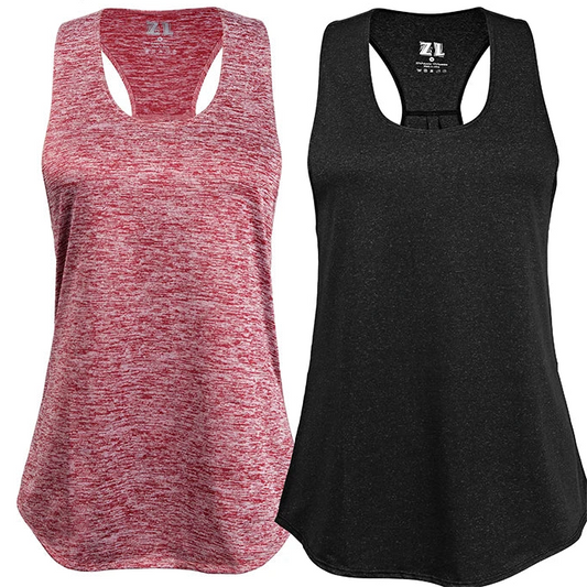 Women's sleeveless yoga shirt, quick-drying, breathable, running, sports, sleeveless, fitness, gym, workout, yoga shirt 