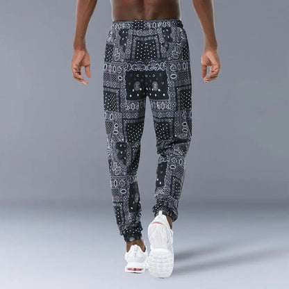 Pantalones de yoga holgados y elásticos informales para hombre, pantalones de chándal transpirables con cintura elástica, pantalones deportivos para correr, nuevos