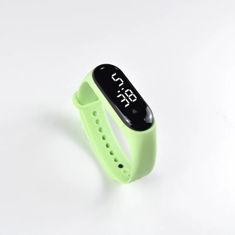 Relojes de moda para niños y niñas, pulsera electrónica deportiva con pantalla LED táctil, reloj de Spiderman para niños y mujeres, reloj resistente al agua