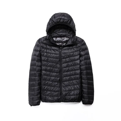 abrigo ligero con capucha acolchado de algodón para hombres chaqueta de algodón